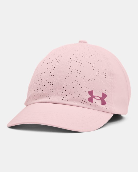 Women's UA Iso-Chill Breathe Wrapback Cap in Pink image number 0
